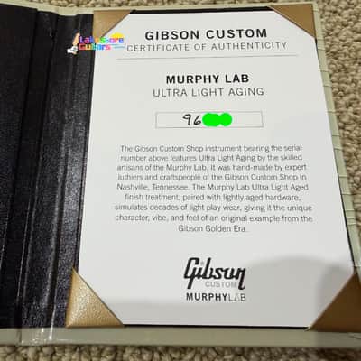 Gibson 59 Les Paul M2M P-90 Murphy Lab Ultra Light Aged 2026 - Washed Cherry image 14