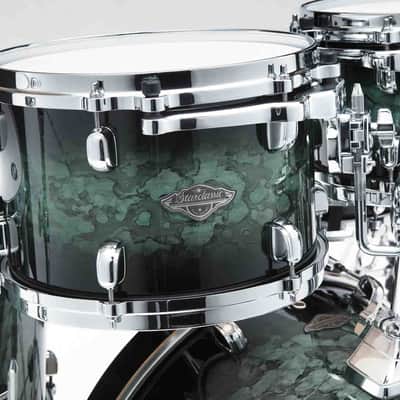 Tama MBST10A-MSL Starclassic Performer Rack Tom 10 - Molten Steel Blue Burst image 7