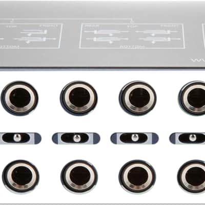 2 x blank front panel labels stickers for patchbay Samson S patch plus image 2
