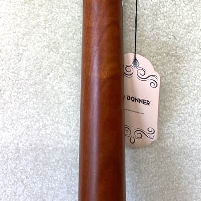 Donner DAE-41 acoustic electric JUMBO guitar NEW CONDITION HIGHER END DONNER! image 5