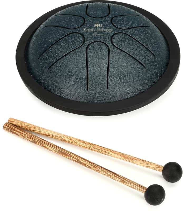 Meinl Percussion Mini Steel Tongue Drum - A Pentatonic Major - Navy Blue (2-pack) Bundle image 1