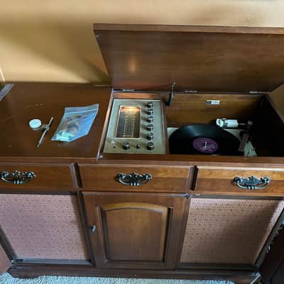 The Fisher Electra VIII Stereo Console 1965 - Model E490 Works! Vintage Tone image 12