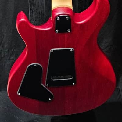 PRS SE CE 24 Standard Satin Electric Guitar - Vintage Cherry Satin 2025 image 4