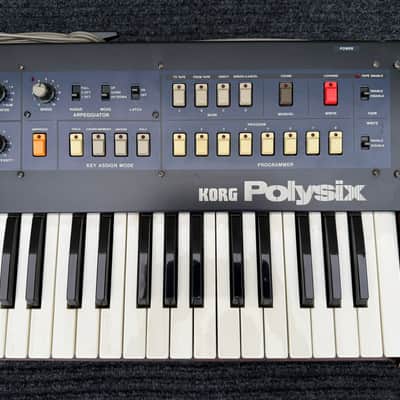 Korg PolySix 1980s - Navy Blue image 6