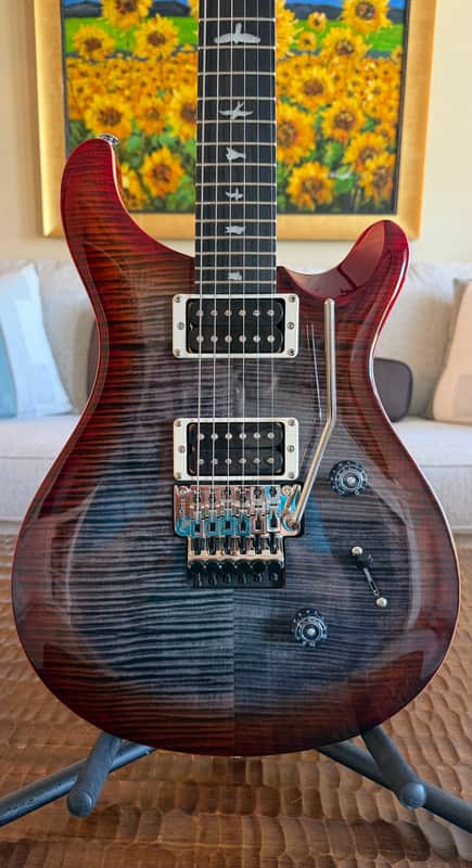 PRS SE Floyd Custom 24 2022 - 2025 - Charcoal Burst image 1