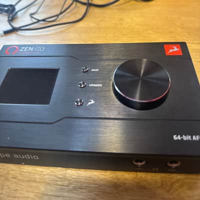 Antelope Audio Zen Go Synergy Core USB Type-C Audio Interface 2021 - Present - Black image 9