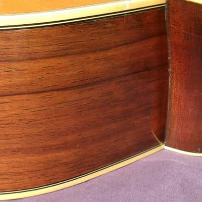 Yamaha FG450 Green Label Nippon Gakki Japan 1972 to 74 Natural New Jakaranda + Original Rocket case image 16