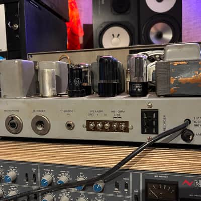 Refurbished Magnecorder PT6J mic pre - vintage tube microphone preamp with rack ears - 1950’s - restored! image 9