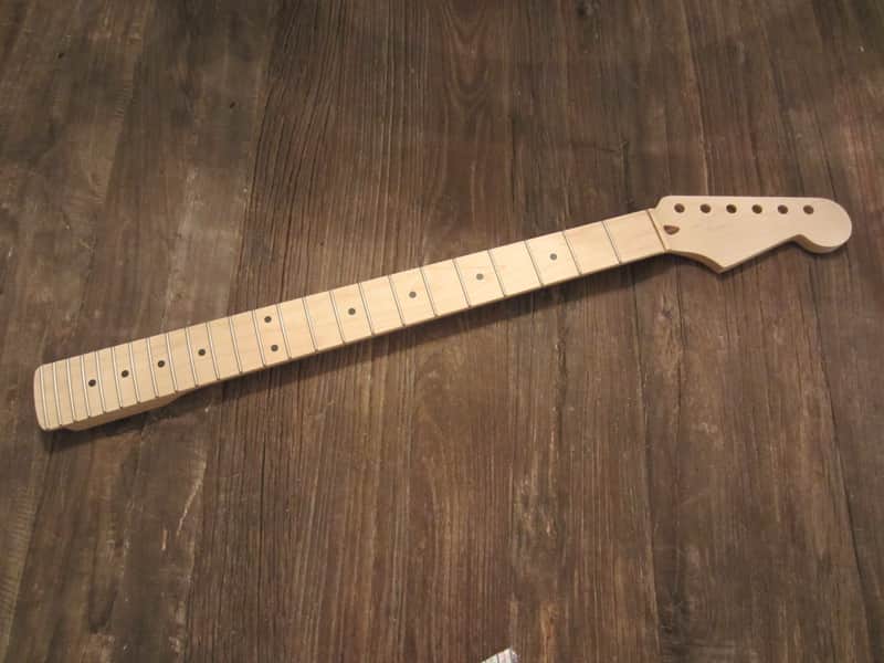 Fender Licensed WD Baritone Replacement Neck for Stratocaster WD6SM | Maple Fretboard image 1