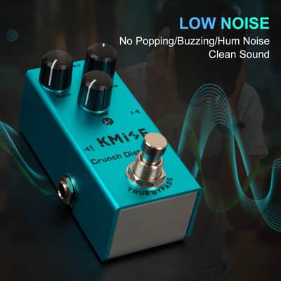 Kmise Crunch Distortion Electric Guitar Effects Pedal Mini Single Type DC 9V True Bypass image 3