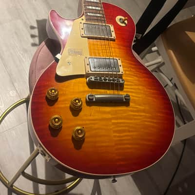 Gibson Custom Shop Historic R8 Les Paul Vintage Cherry Sunburst VOS Left Handed image 19
