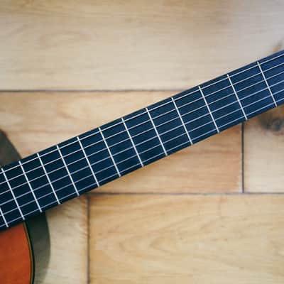 1970s Yamaha C-150 – Made in Japan | Vintage Amber Finish | Excellent Condition | Mature Classical Tone image 12