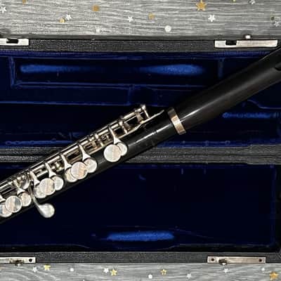 Verne Q. Powell Custom Grenadilla Piccolo 1974 - Grenadilla wood image 4