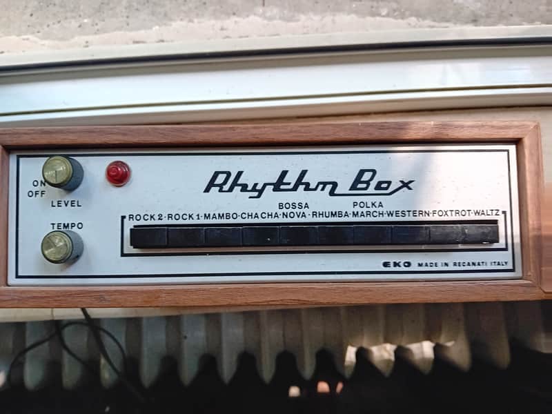 Eko Rhythm Box -  Vintage Analogue Drum Machine image 1