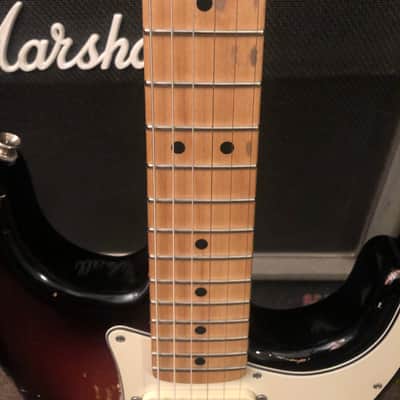 Fender Highway One Stratocaster HSS super strat nitro relic partscaster with Suhr pickups - Nash killer image 6