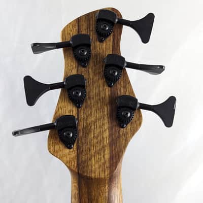 TOM CLEMENT Jon Custom Singlecut 6-String Unlined Fretless Bass w/Gig Bag (#102) image 8