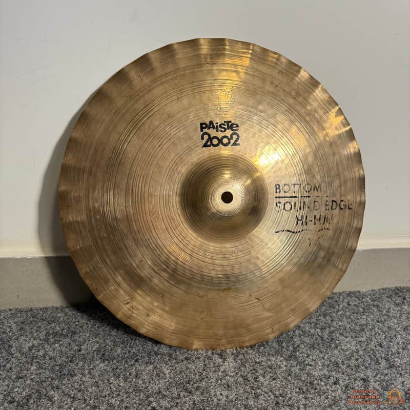 Paiste 2002 14” Sound Edge Hihat Cymbal (BOTTOM) image 1