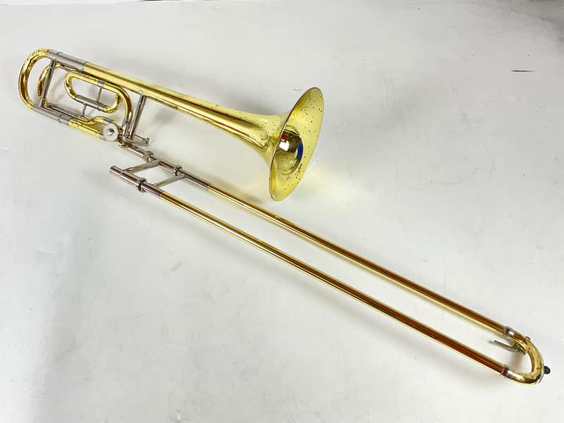 Used Yamaha YSL-8420 Bb/F Trombone (SN: 001182) image 1