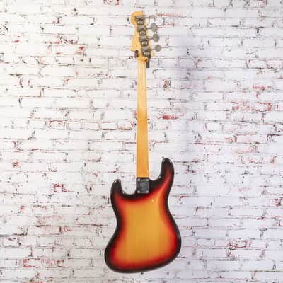 Fender - 1968 Jazz Bass - Bound Fingerboard Block Inlay - 3TS - Refinished and Refretted Neck - w/OHSC - x7915 - VINTAGE image 8
