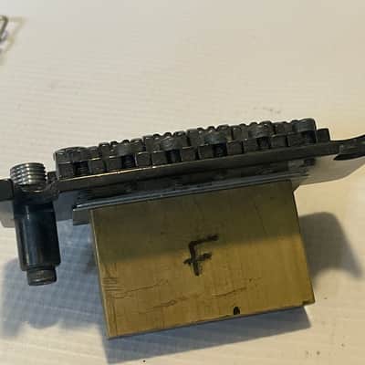 1990's Jackson Performer Guitars JT-500 Licensed Floyd Rose Tremolo Guitar Bridge Vibrato Brass Block image 7