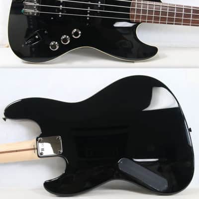 Fender Aerodyne Jazz Bass 2018 Made in Japan Black 4-String Electric Bass NICE! image 5