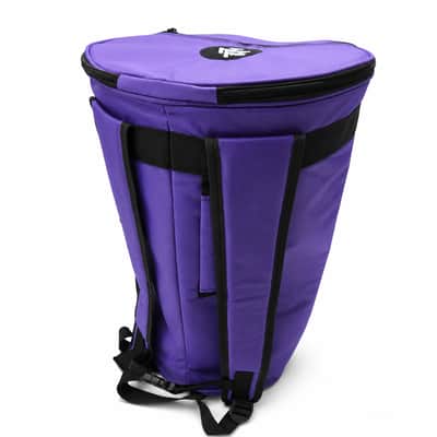 ZAZA - Professional Colorful Doumbek/Darbuka ClassicSize - Bag Carry Case - Premium Nylon Fabric Gig-bag - Purple image 2