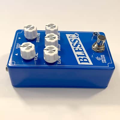 Critical Circuits Bless – Transparent Overdrive with 3-Band Active EQ (Blue) image 3