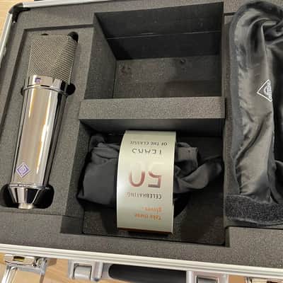 Neumann U 87 Rhodium Edition Set Limited Edition Large Diaphragm Multipattern Condenser Microphone 2017 - Rhodium image 6