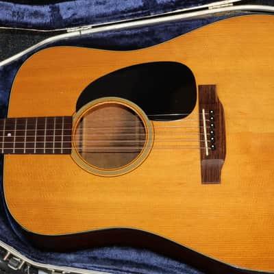 Martin D-18 Dreadnought Acoustic Guitar with original case Vintage 1970 D18 image 3