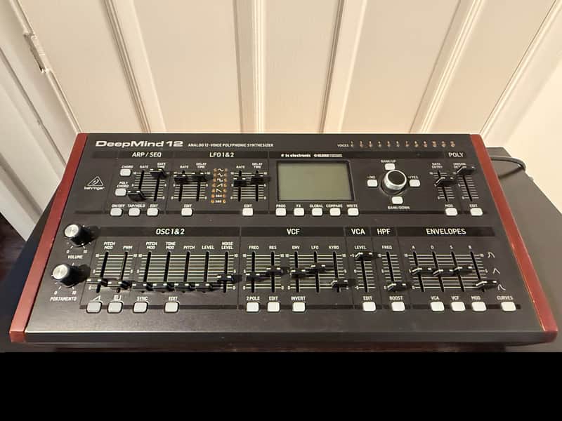 Behringer DeepMind 12D Desktop 12-Voice Polyphonic Analog Synth Module