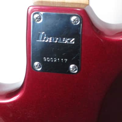 1990 Ibanez EX Series EXB-404 - Burgandy Red image 9