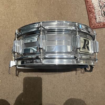 Rogers "Big R" Dyna-Sonic 5x14" Brass Snare Drum 1975 - 1984 - Chrome image 3