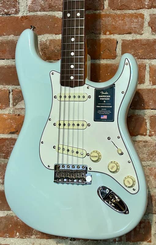 New Fender American Vintage II '65 Stratocaster - Sonic Blue, Fastest Shipping in The West! Comes With Pro Set Up! image 1