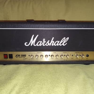 Marshall JCM 2000 DSL 100 Dual Super Lead 2-Channel 100-Watt Guitar Amp Head 2000s - Black image 1
