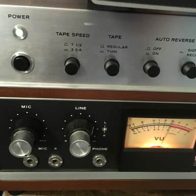 TEAC A-6010 GSL 7 inch Auto Reverse reel to reel tape deck recorder image 2