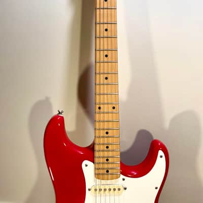 1992 Korean Squier Stratocaster Torino Red (MIK) image 6