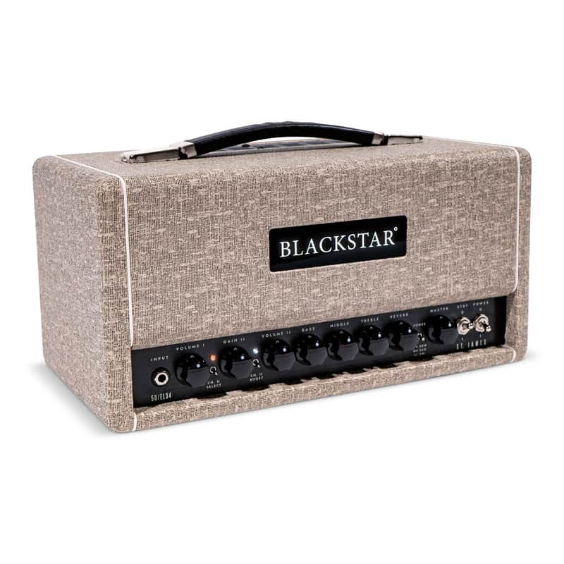 Blackstar St. James 50 EL34H Guitar Amp Head, Fawn image 1
