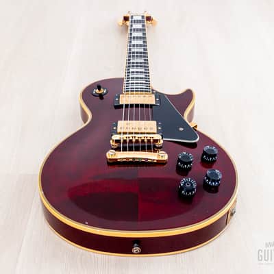 1997 Gibson Les Paul Custom Wine Red, 100% Original w/ Case image 10