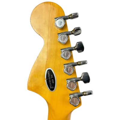 Greco SE450 Scalloped Stratocaster 1980 - Black image 11