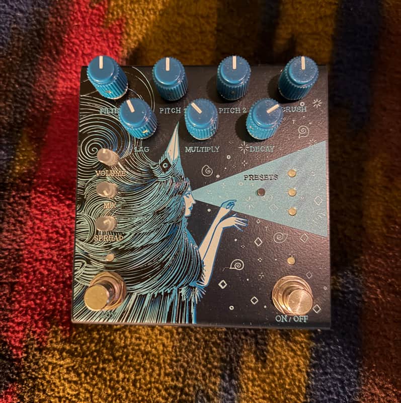 Old Blood Noise Endeavors Dark Star Stereo Soundscape Reverb 2024 - Present - blue image 1