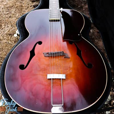 ~Tone Monster~ 1952 Wabash by Kay Jumbo Jazzbox Archtop Guitar ~ Made in USA! Harmony Silvertone ! image 2