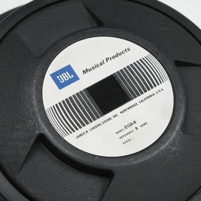 JBL E120-8 12" Speaker Owned by Brian Setzer image 2