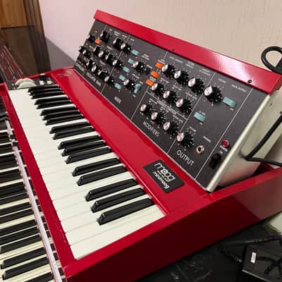 Moog Geddy Lee Minimoog Model D 44-Key Monophonic Synthesizer 2025 - Present - Red / Black image 6