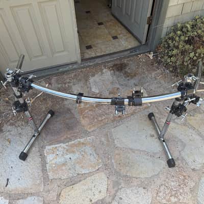 Gibraltar Curved Drum Rack w/clamps + WING ARMS image 6