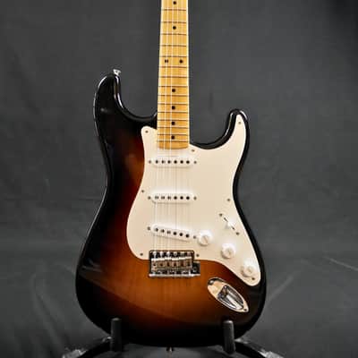 Vintage Custom 1955 Stratocaster NOS  Wide-Fade 2-Color Sunburst image 2