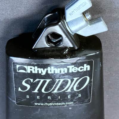 90's RhythmTech 'Studio Series' Black Steel Cowbell image 3