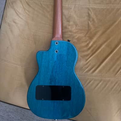 Pono TE-MDB Tenor Thinbody Electric 2020 gloss aqua image 3