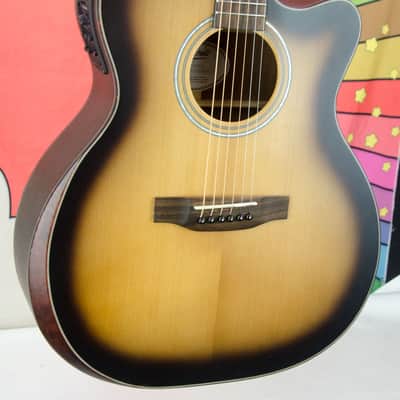 Used Mitchell T413CE Acoustic-Electric Guitar, Fishman Pickup, Armrest image 4