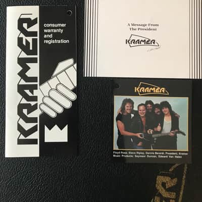 Kramer  Sustainer  1989 Candy Red image 9