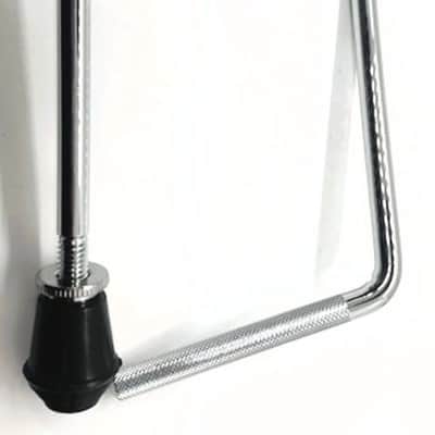 Ludwig Accent CS Custom 9.5mm Gull Wing Style Bass Drum Spurs w/Screw On Tips - NOS - OPEN BOX image 8